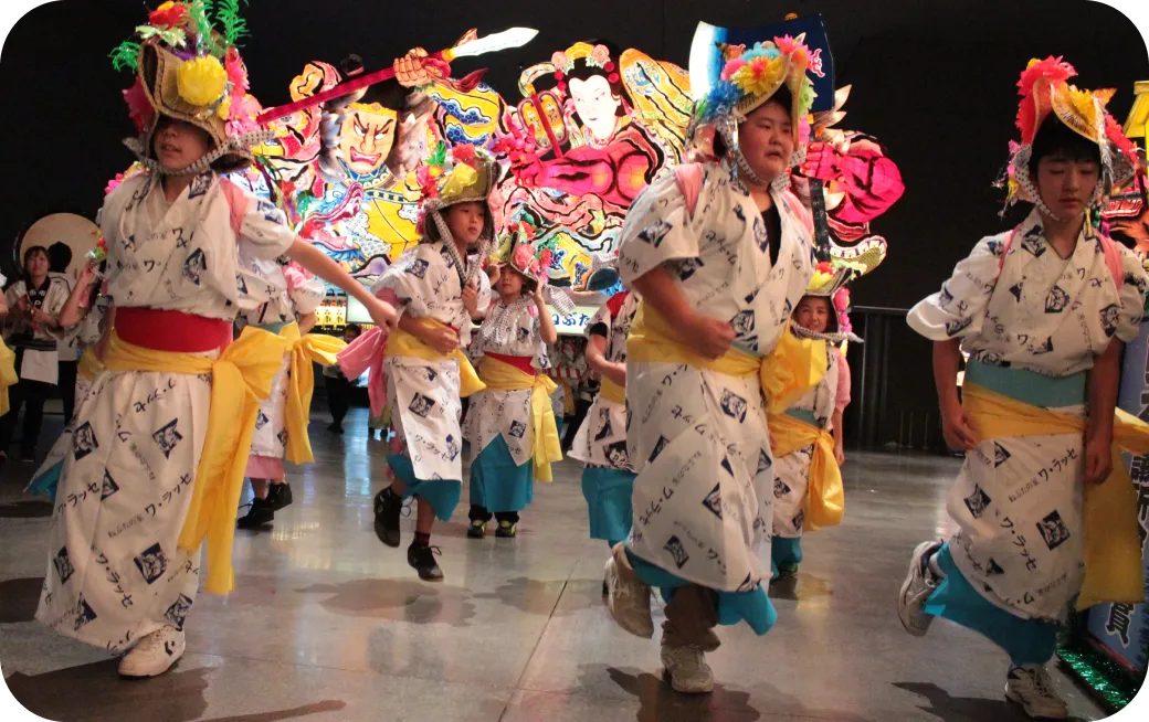 青森ねぶたハネト体験