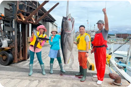 大間マグロ一本釣り体験
